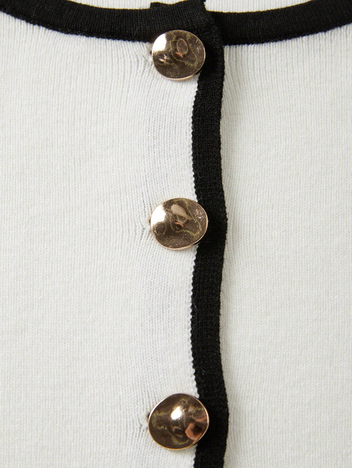 Cardigan SHEIN, alb