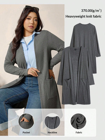 Cardigan SHEIN, gri