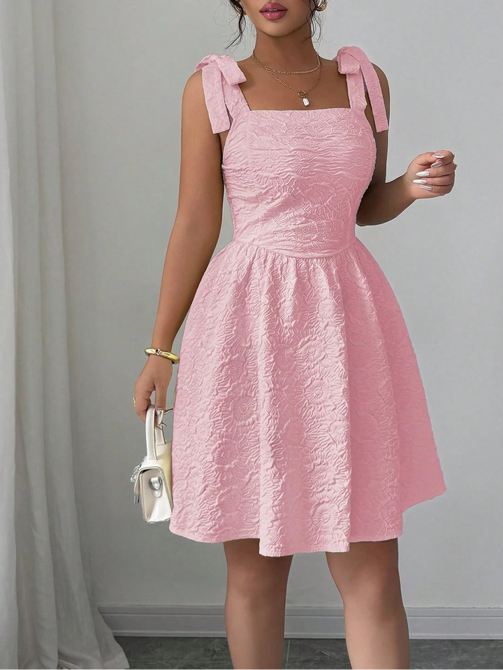 Shein mini dress, pink