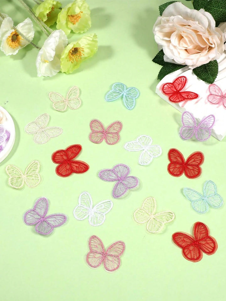 Set accesorii decorative SHEIN, mix culori