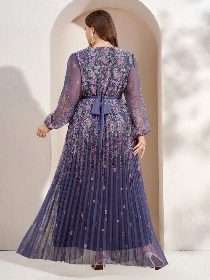 Rochie maxi SHEIN, mix culori