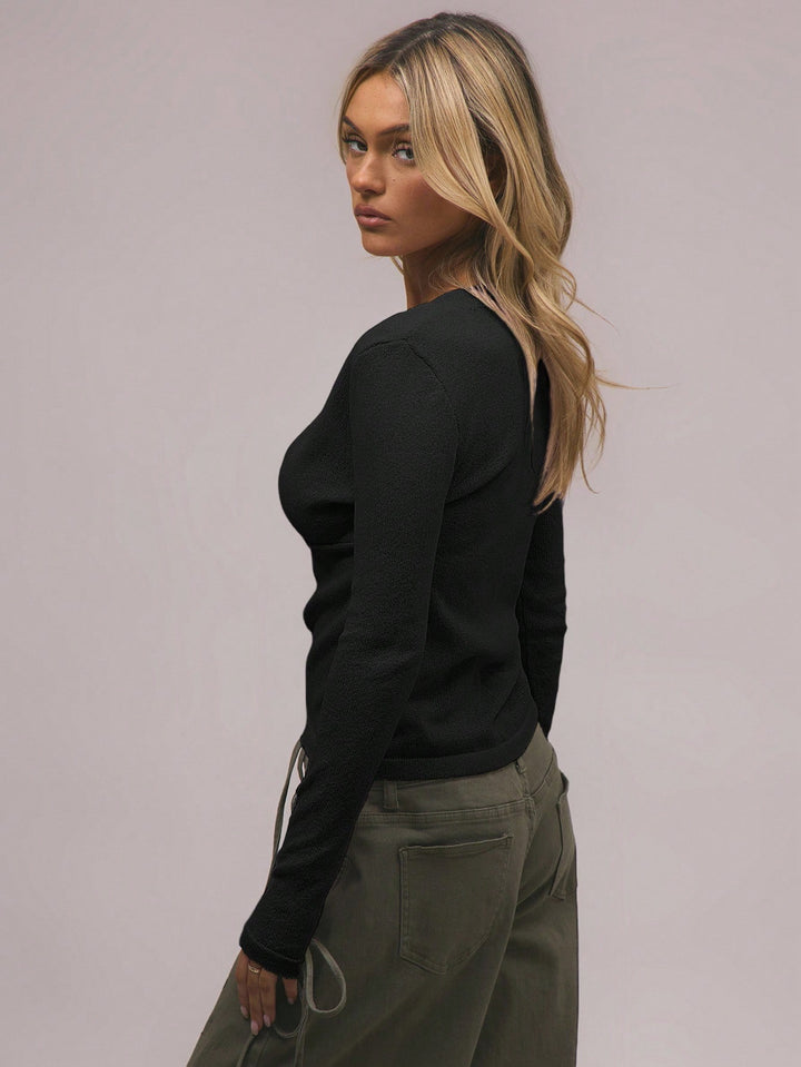 Pulover SHEIN, negru