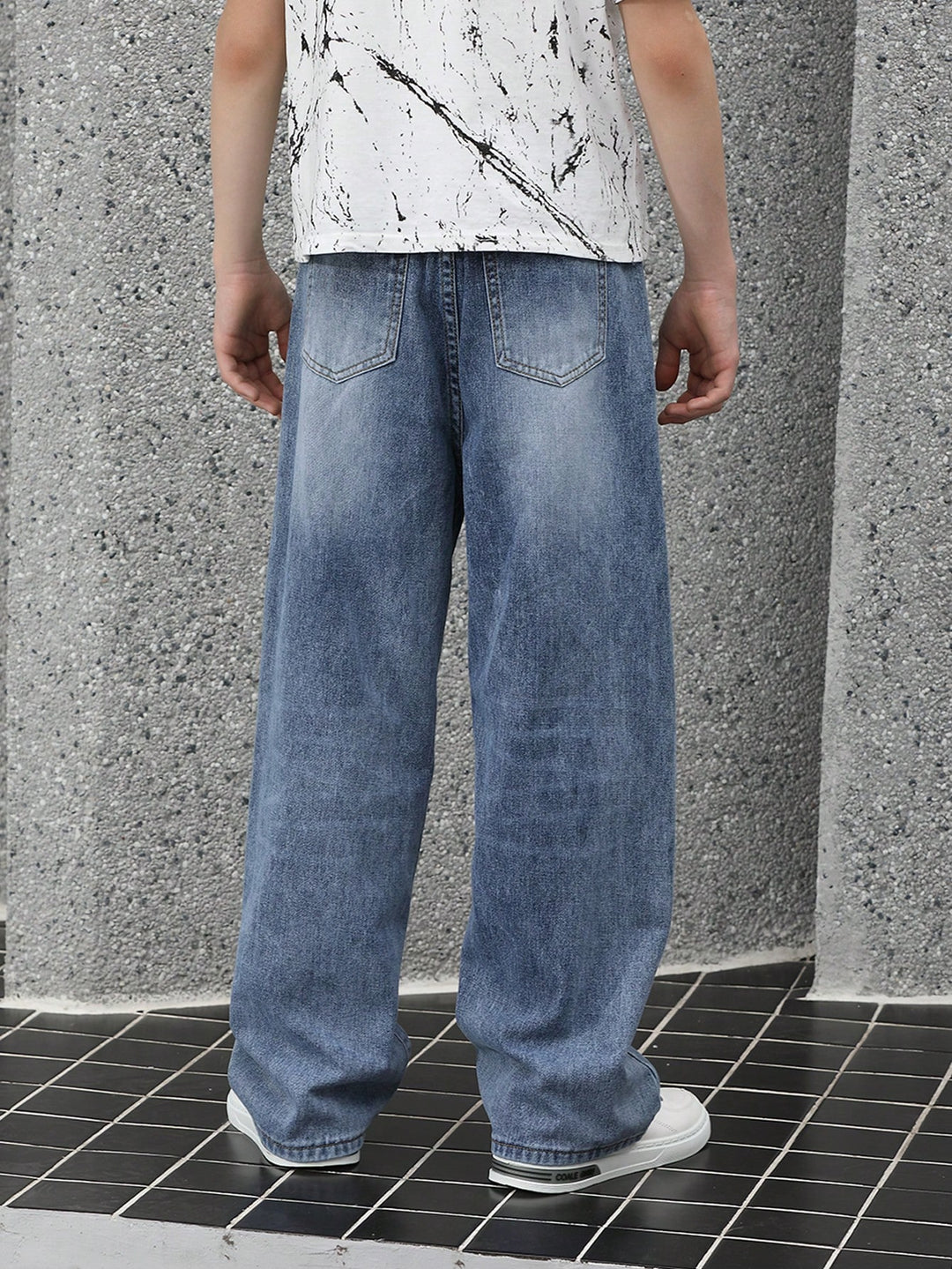 Jeans SHEIN, albastru