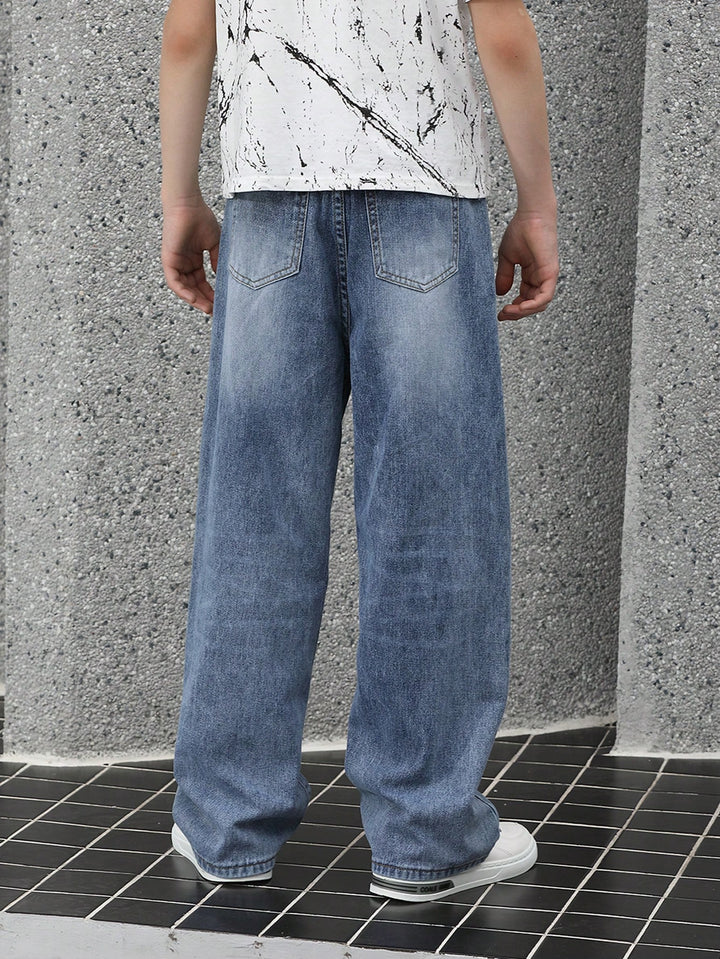 Jeans SHEIN, albastru