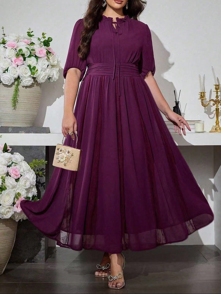 Shein Curve+ lila midiruha
