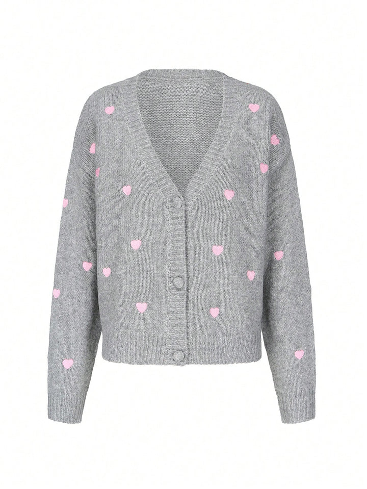 Cardigan SHEIN, gri