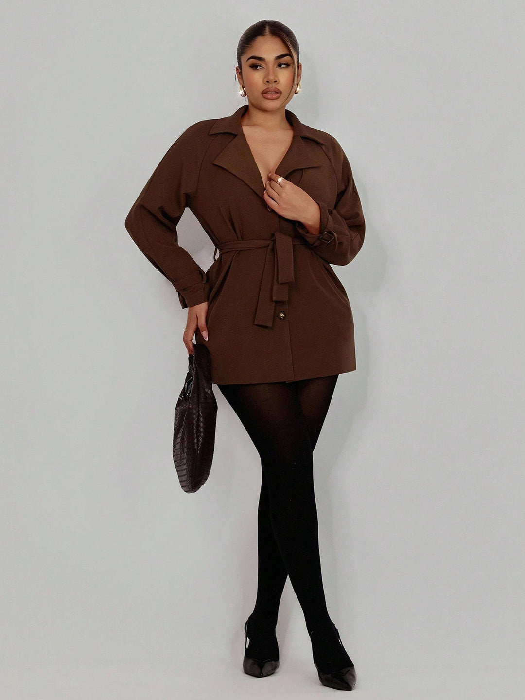 Trench SHEIN, maro