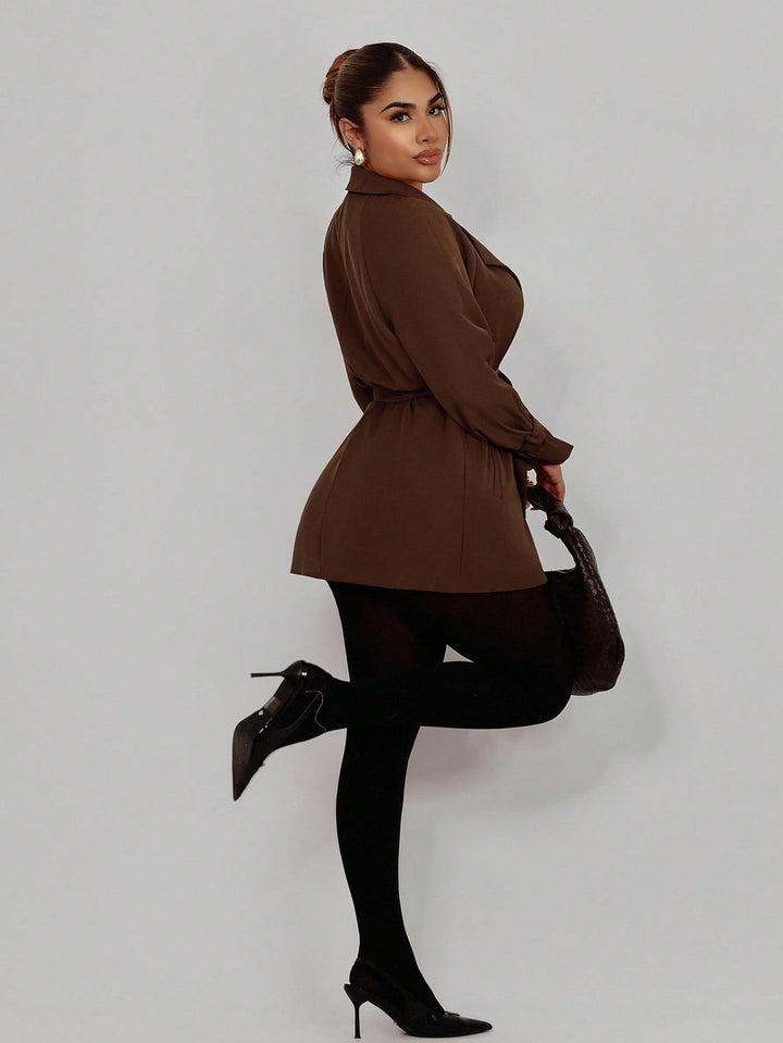 Trench SHEIN, maro