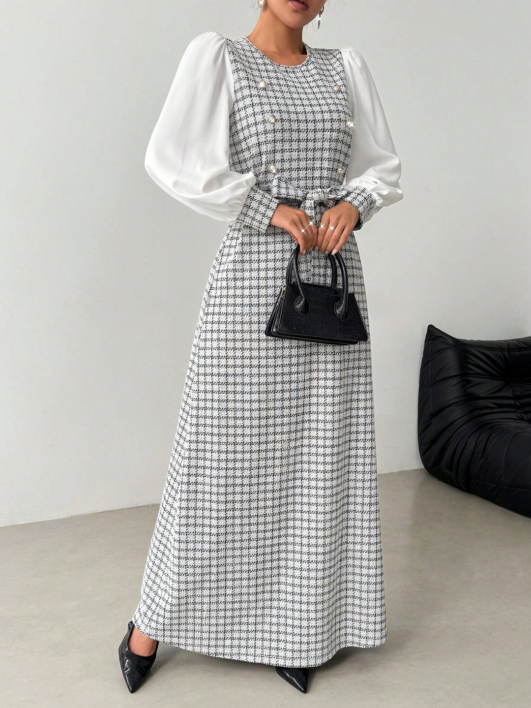 Rochie maxi SHEIN, mix culori