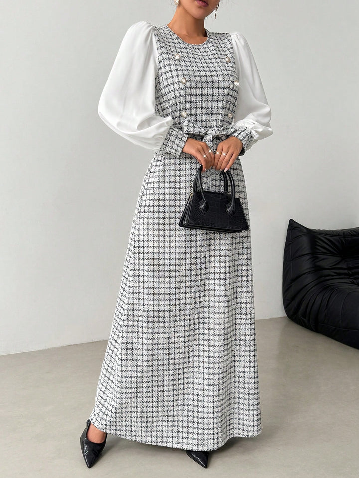 Rochie maxi SHEIN, mix culori