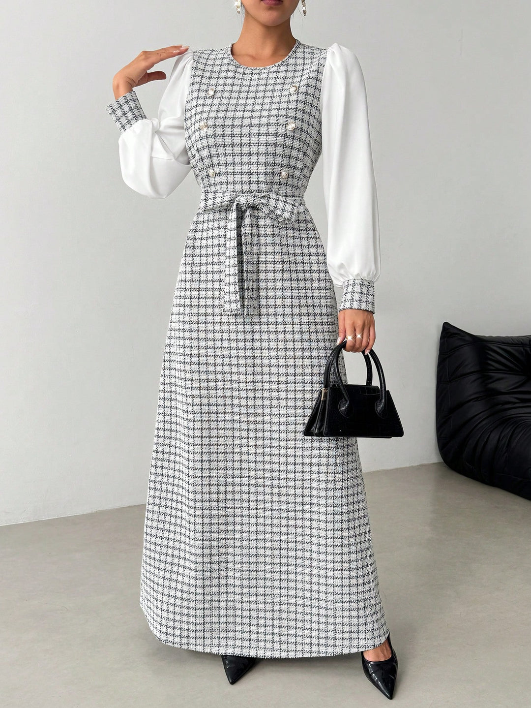 Rochie maxi SHEIN, mix culori
