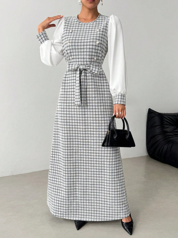 Rochie maxi SHEIN, mix culori
