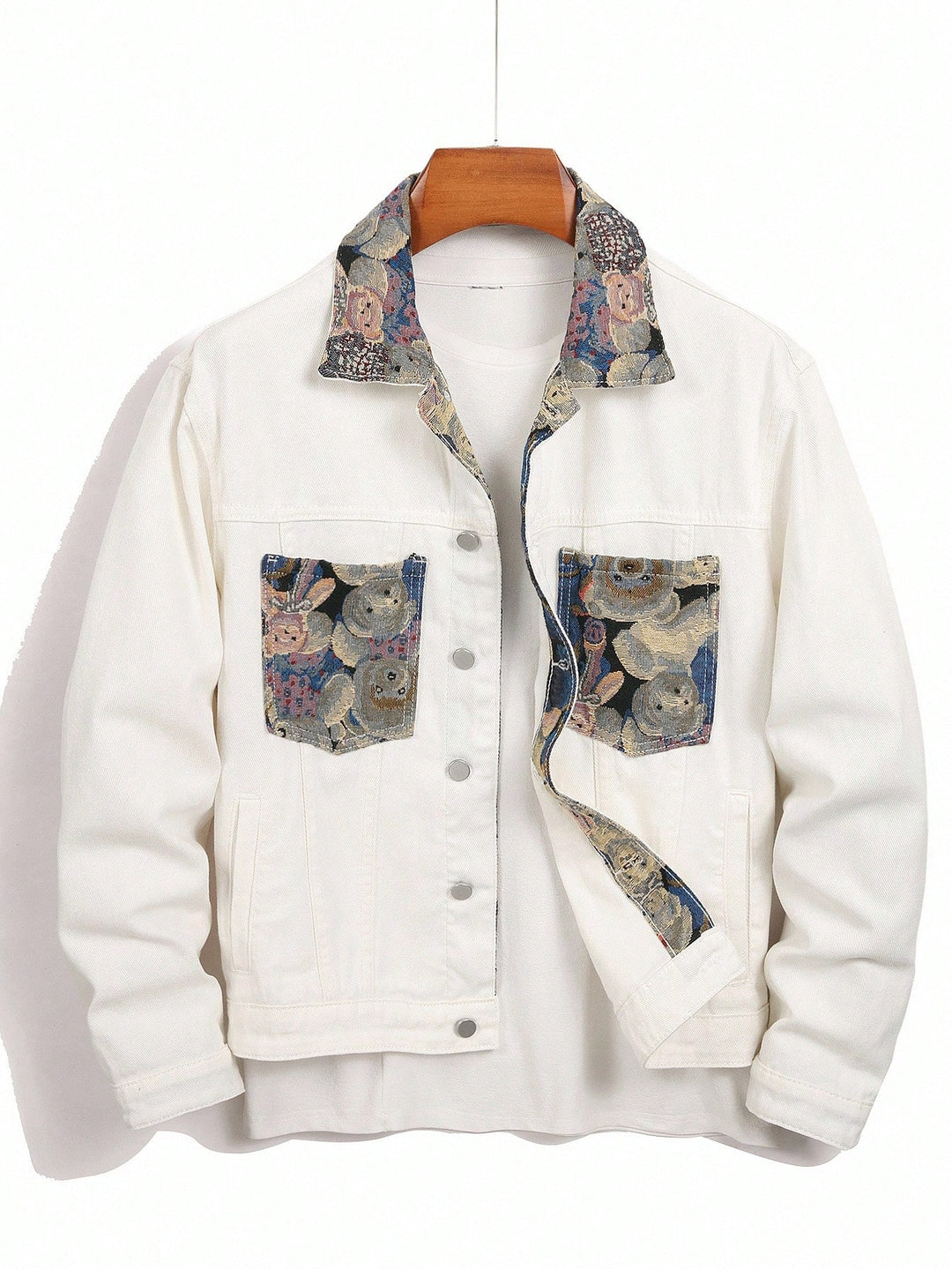 SHEIN Jacket, White