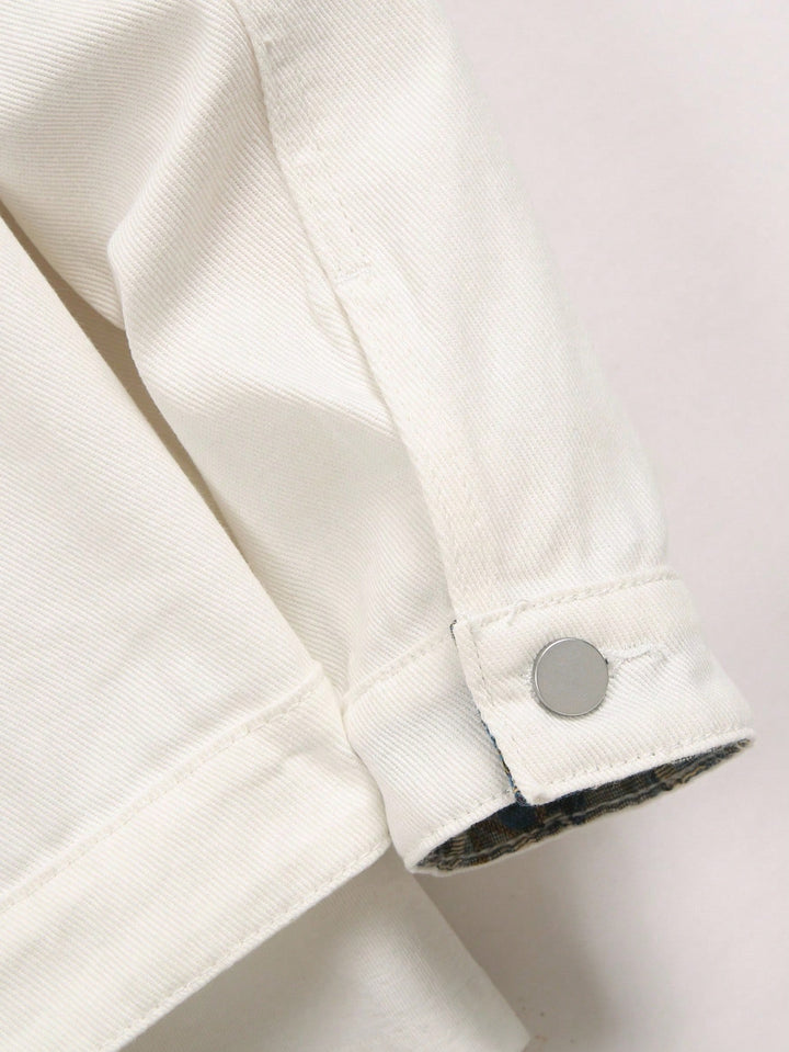 SHEIN Jacket, White