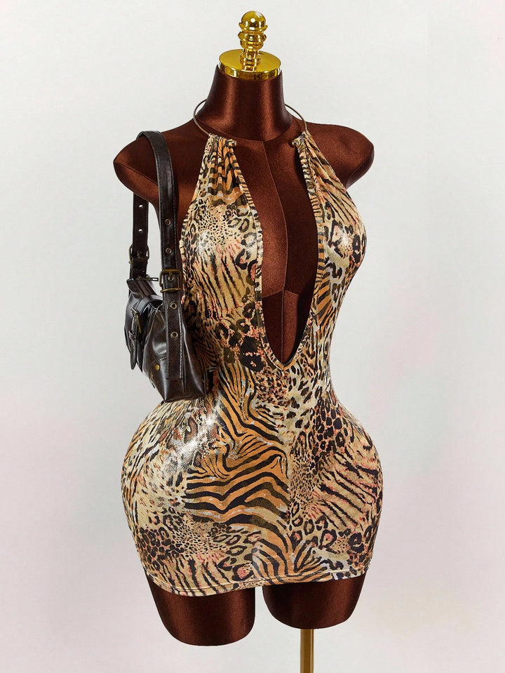 Rochie mini SHEIN, mix culori