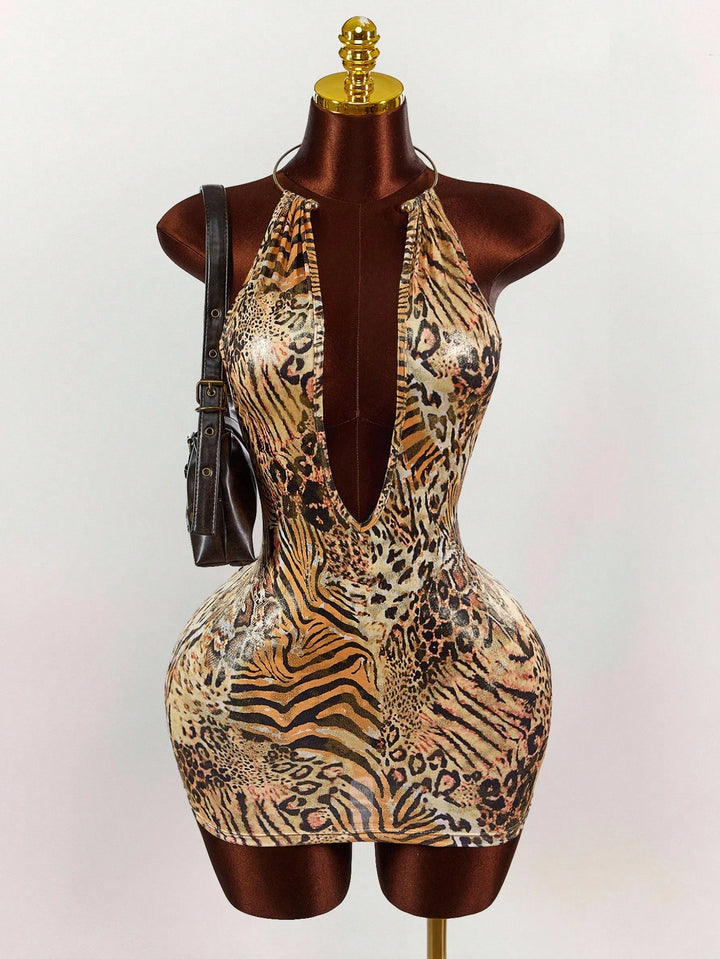Rochie mini SHEIN, mix culori