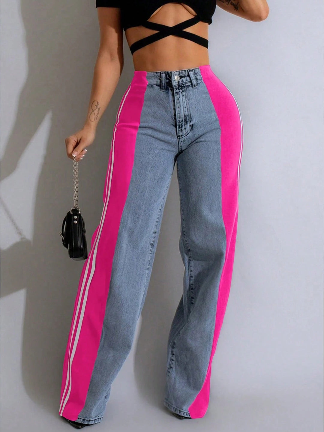 Jeans SHEIN, mix culori