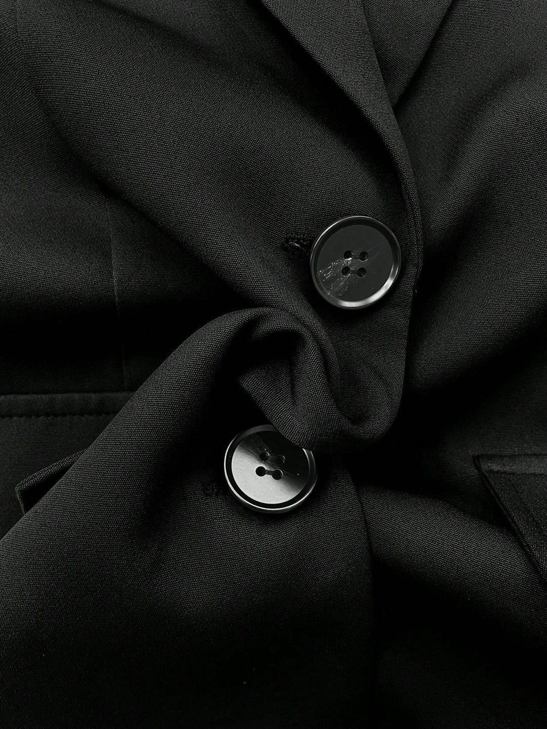 Sacou SHEIN, negru