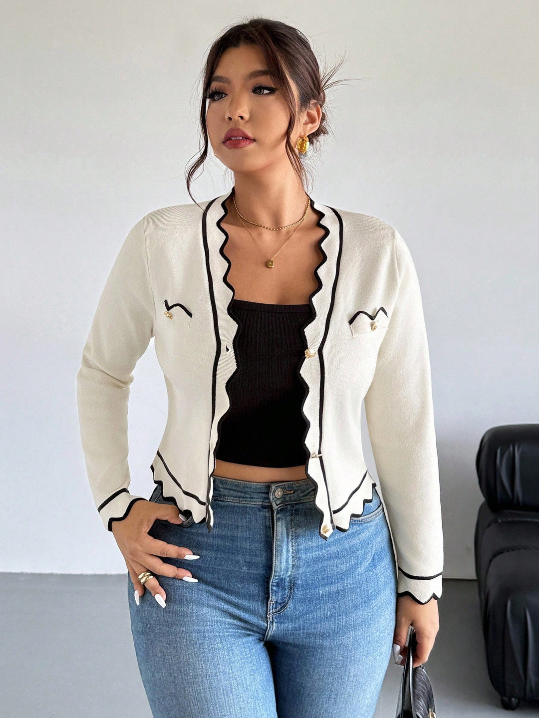 Cardigan SHEIN, mix culori