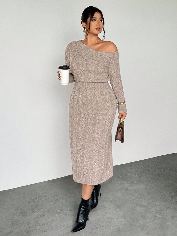 Rochie SHEIN, kaki
