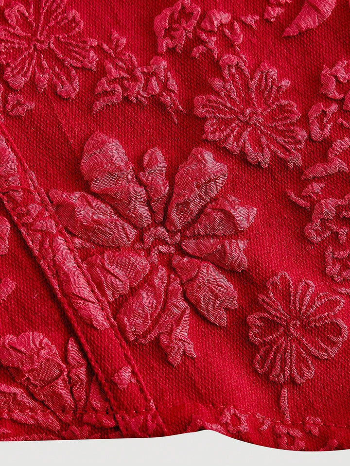 Top SHEIN, roșu