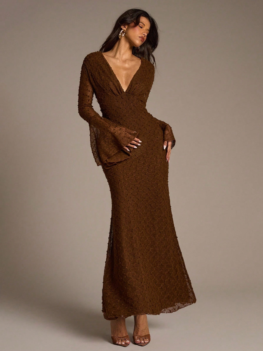 Rochie maxi SHEIN, mix culori