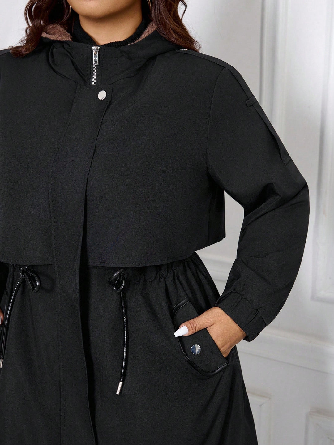 Palton SHEIN, negru