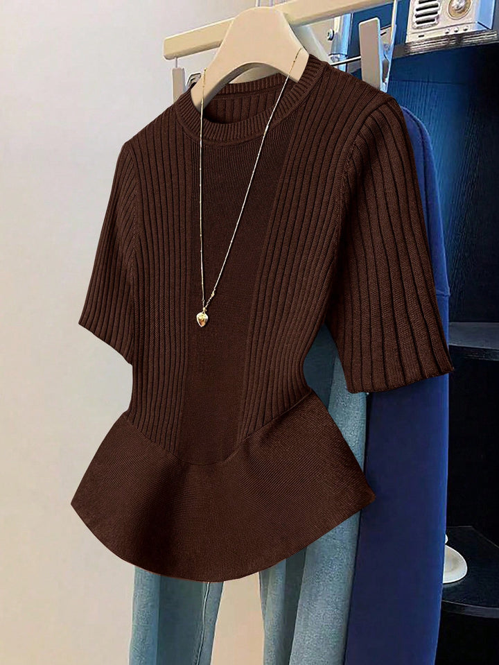 Cardigan SHEIN, maro