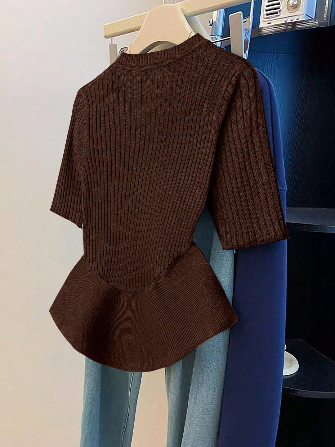 Cardigan SHEIN, maro