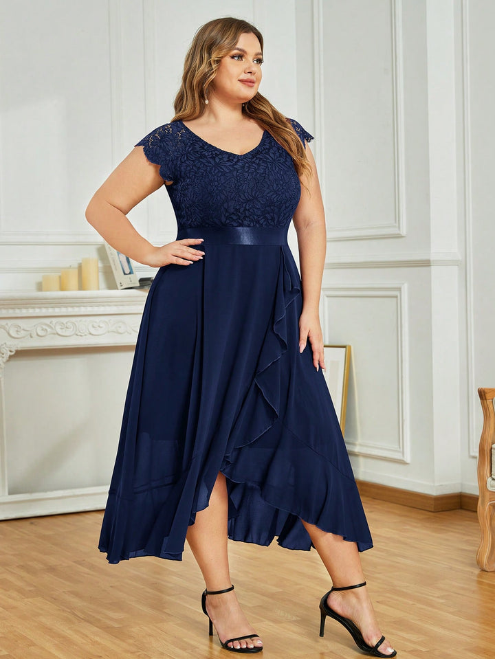Rochie de ocazie SHEIN, albastru