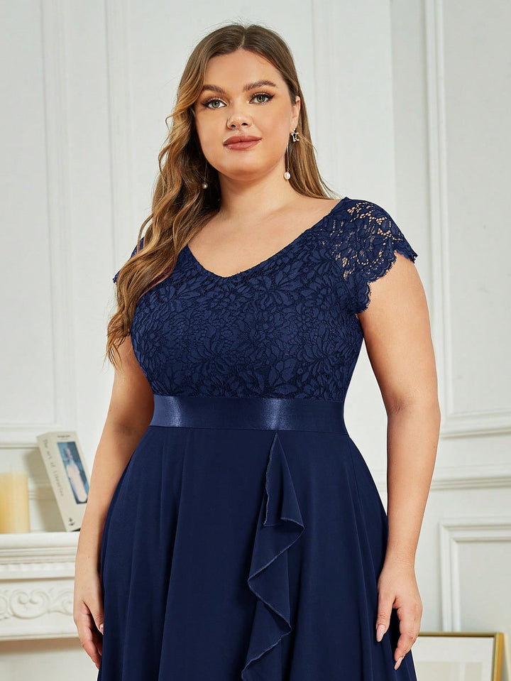 Rochie de ocazie SHEIN, albastru