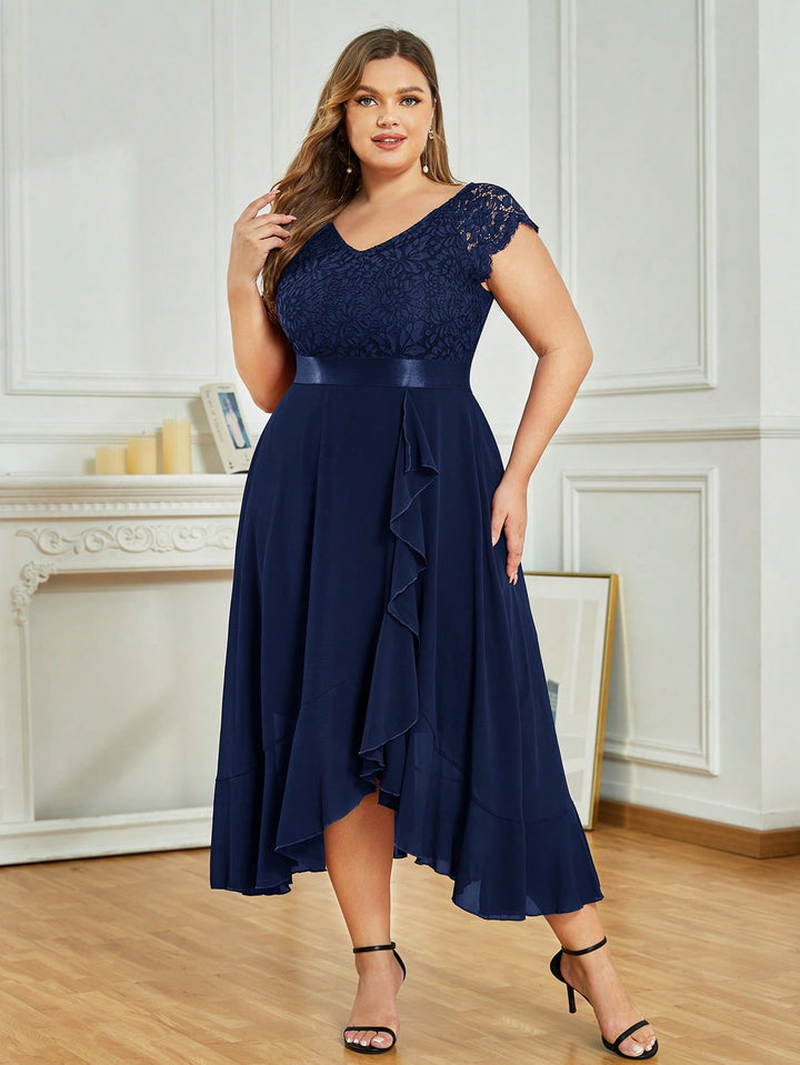 Rochie de ocazie SHEIN, albastru