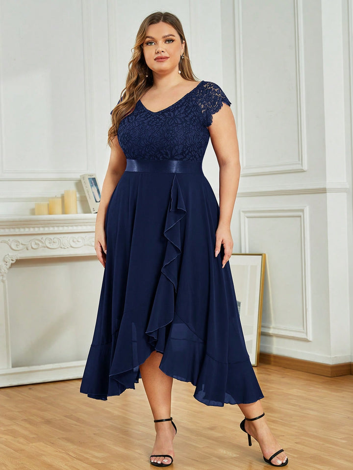 Rochie de ocazie SHEIN, albastru