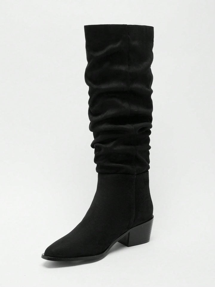 SHEIN Csizma, fekete