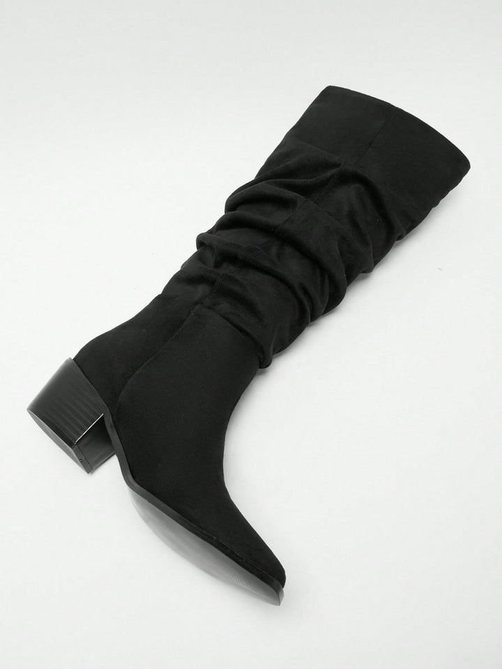 SHEIN Csizma, fekete