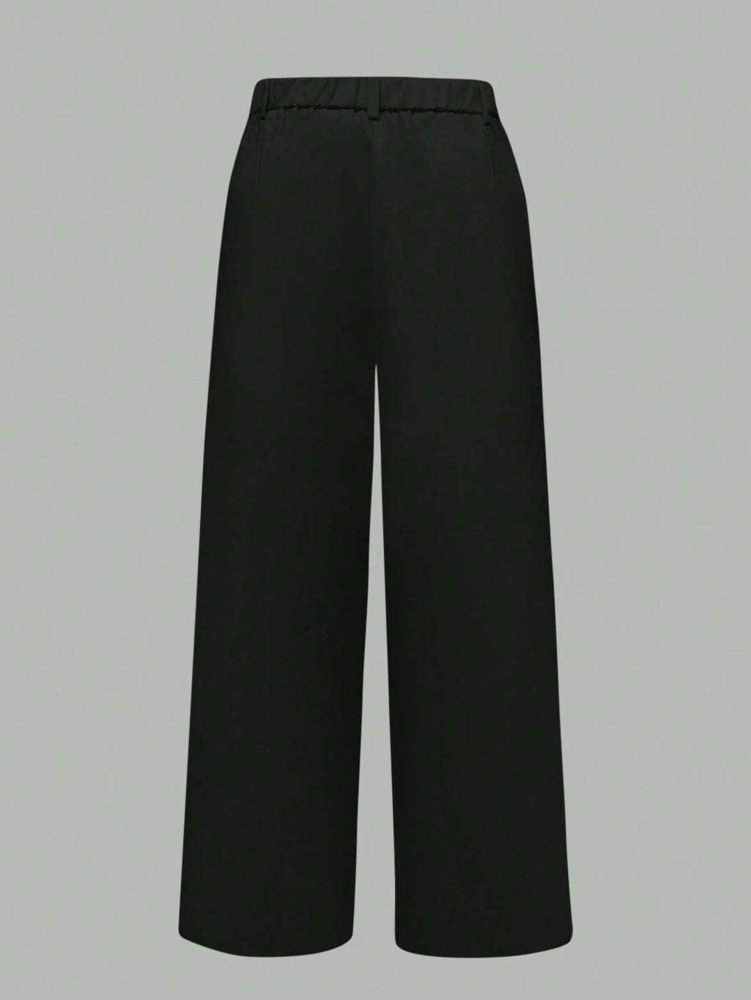 Pantalon de costum SHEIN, negru