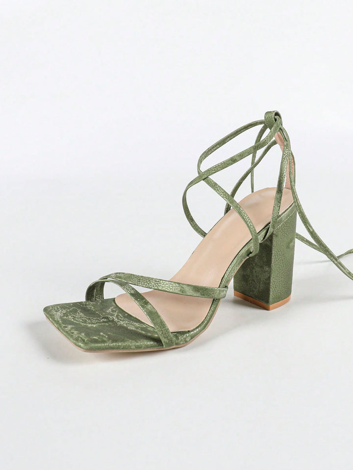 Sandale SHEIN, verde