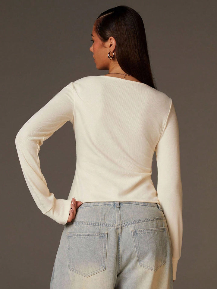 Top SHEIN, bej