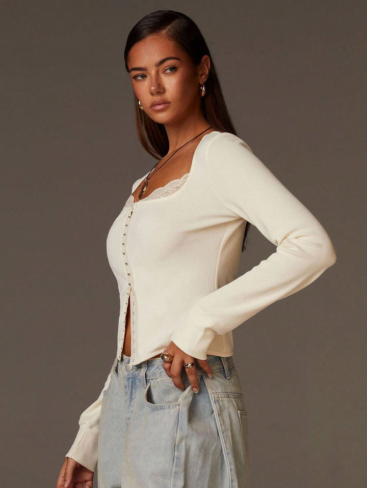 Top SHEIN, bej