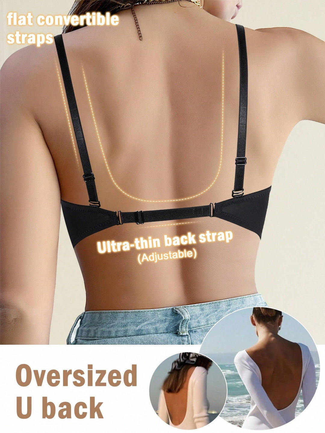 Sutien SHEIN, negru