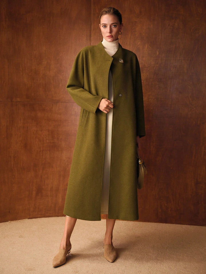 Palton SHEIN, verde