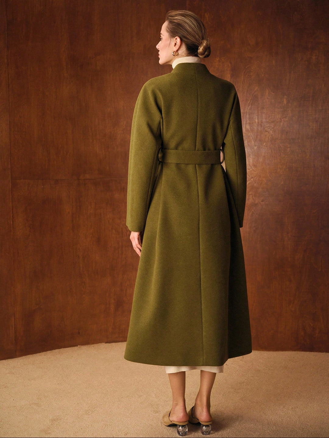 Palton SHEIN, verde