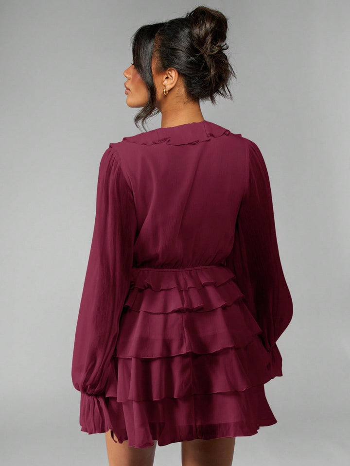 Rochie mini SHEIN, vișiniu