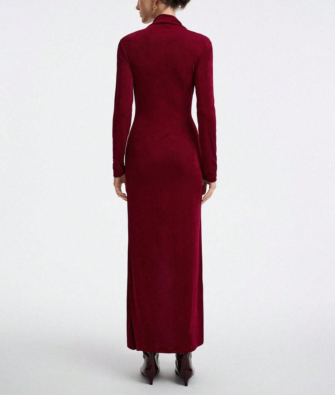Rochie maxi SHEIN, vișiniu
