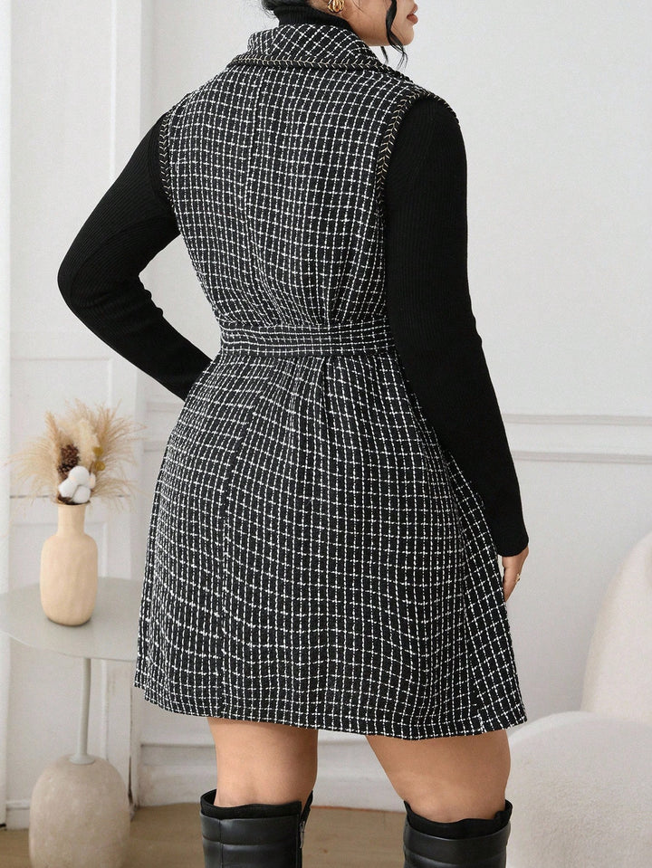Sarafan Shein Curve+, mix culori