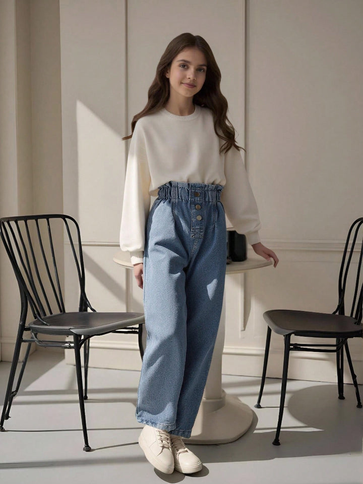 Jeans SHEIN, albastru