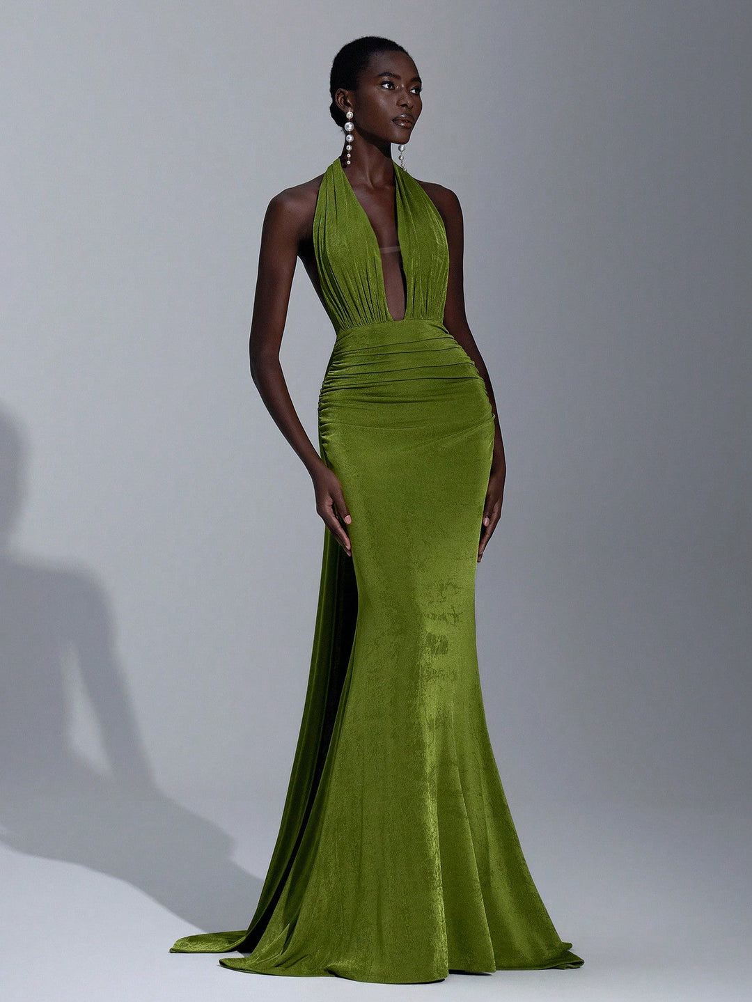Rochie SHEIN, verde