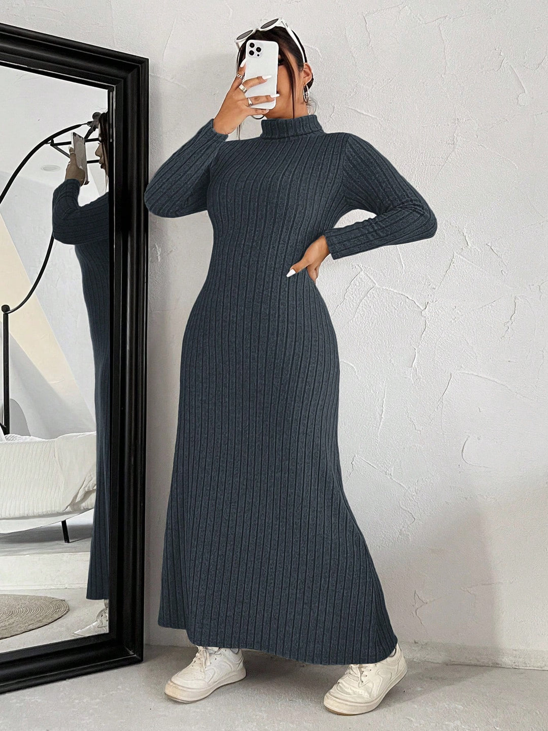 Rochie SHEIN, gri