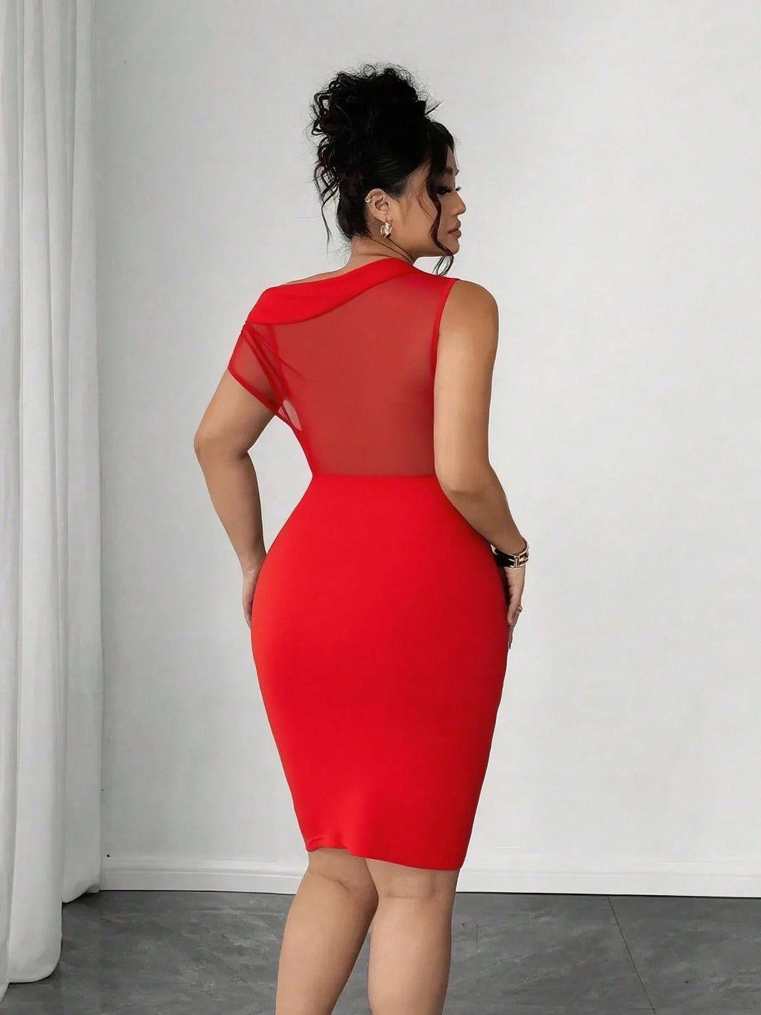 Rochie mini SHEIN, roșu