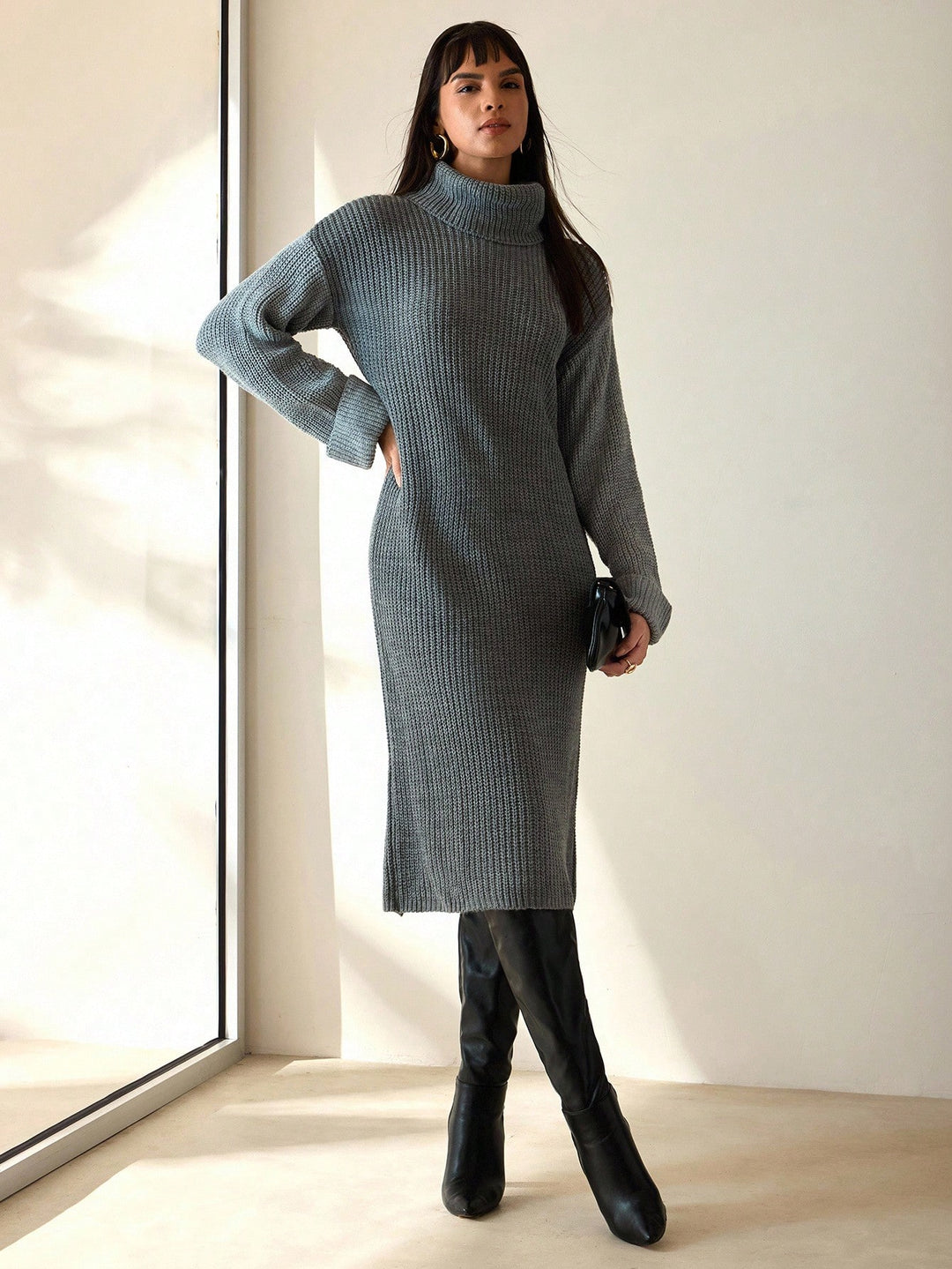 Rochie SHEIN, gri